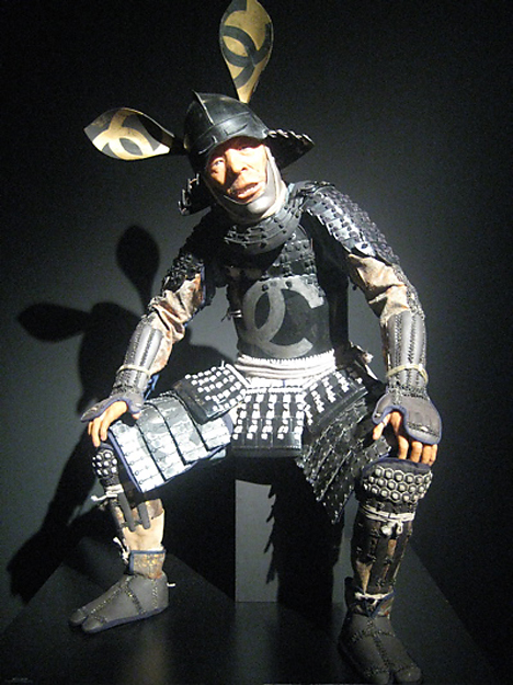 Coco Chanel samurai armor by Tetsuya Noguchi -- 