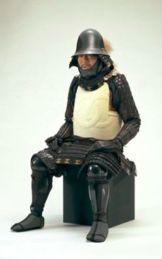 Coco Chanel samurai armor by Tetsuya Noguchi -- 