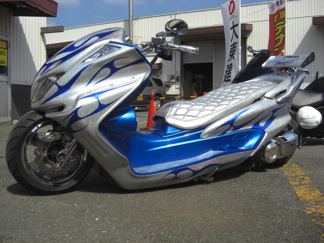 Tuned scooter from Japan -- 