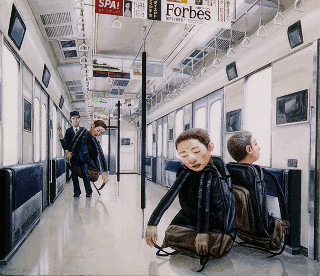 Painting by Tetsuya Ishida -- 