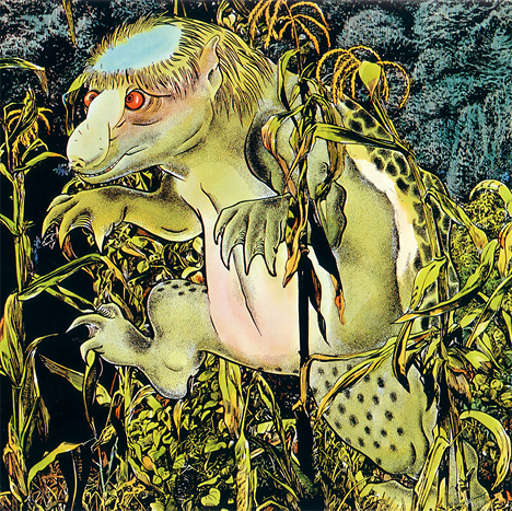 Suiko illustration from Shigeru Mizuki's Yokai Jiten -- 