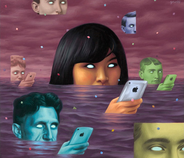 Paintings by Alex Gross -- 
