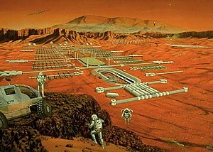 Martian colony, Obayashi Corporation -- 